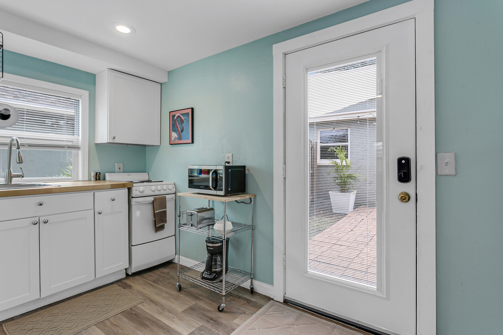 Kitchen & Front Door